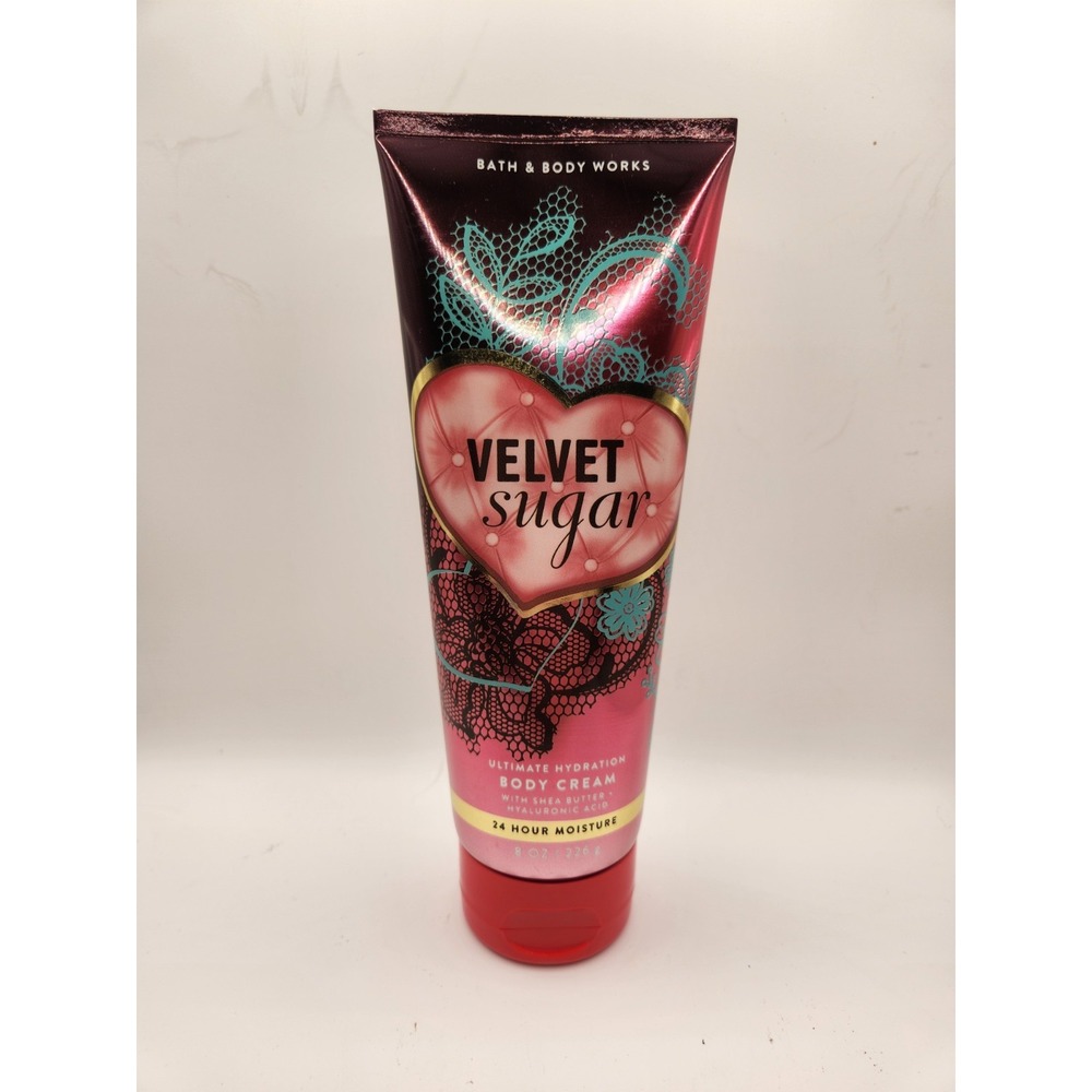 Bath & Body Works Velvet Sugar Ultimate‎ Hydration Body Cream 8 oz.